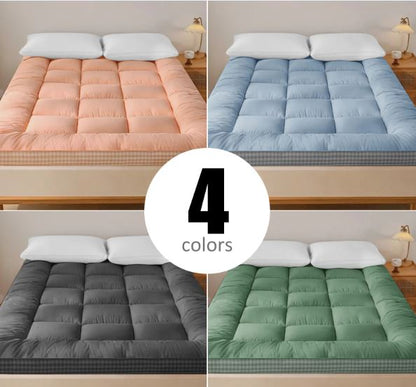 Mattress with checkered three-dimensional edges, 4 colors, King size
