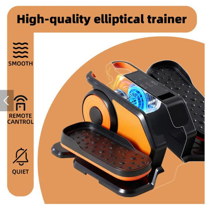 Compact Under-Desk Elliptical – Quiet Mini Pedal Exerciser with Adjustable Speed and LED Display
